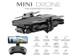 Foto van Speelgoed 2020 new ls min 4k 1080p hd camera mini drone wifi protable foldable quadcopter rc remote 