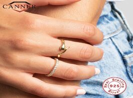Foto van Sieraden european and american fashion jewelry gold silver color snake open rings for women 925 ster