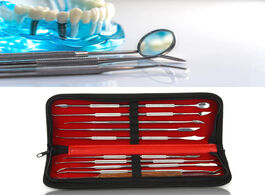 Foto van Schoonheid gezondheid 10pc dental spatula plaster knife practical stainless steel versatile teeth wa