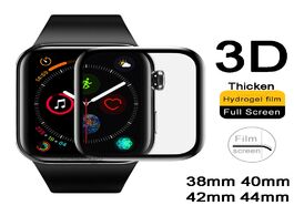 Foto van Telefoon accessoires 3d curved full hydrogel for apple watch 5 1 2 3 4 screen protector iwatch 40mm 