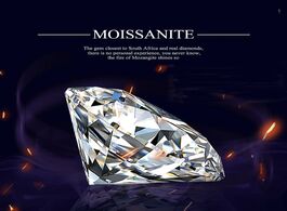 Foto van Sieraden szjinao loose gemstones moissanite stone d color 1.0ct carat 6.5mm vvs1 clear diamond gra m