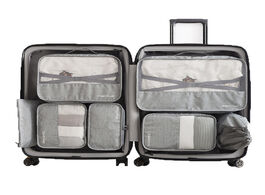 Foto van Tassen fashionable men and women universal storage bag business travel clothing outdoor luggage 7 pi