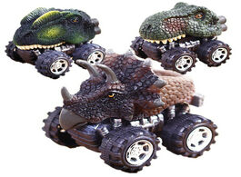Foto van Speelgoed 2020 children s day gift dinosaur model mini toy car back of the action figures kids boy