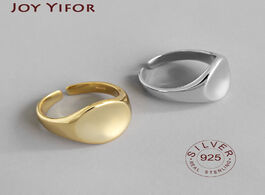 Foto van Sieraden bijoux 925 sterling silver retro rings for women gift ladies adjustable size antique ring j