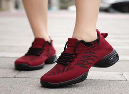 Foto van Schoenen 2020 women sneakers dance shoes for woman feature soft practice sports air cushion mesh mod