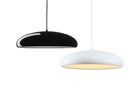 Foto van Lampen verlichting fashion nordic e27 pendant lights black white go weiqi baduk hanging light for re