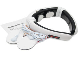 Foto van Schoonheid gezondheid electric neck massager pulse back 6 modes power control far infrared heating p