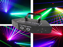 Foto van Lampen verlichting 6 eyes laser scaning lights dmx512 rgb full color light line effect stage lightin
