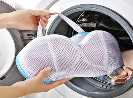 Foto van Huis inrichting washing machine wash special laundry brassiere bag anti deformation bra mesh underwe