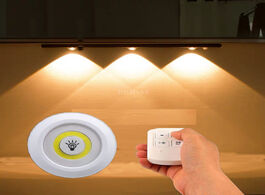 Foto van Lampen verlichting new 5w led wardrobe light adjustable remote control push button showcase lamp for