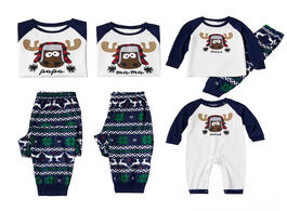 Foto van Baby peuter benodigdheden christmas family matching pajamas set father mother son daughter clothes g