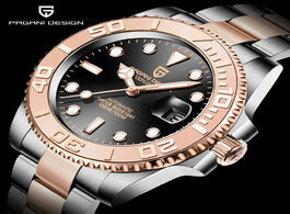Foto van Horloge pagani design stainless steel waterproof watch men relogio masculino automatic sapphire luxu