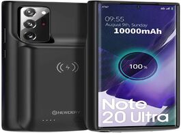 Foto van Telefoon accessoires new arrivals portable qi battery case for samsung note 20 5g 10000mah external 