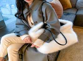 Foto van Tassen new women mink fur shoulder bag totes handbag brand party ladies natural hand bags luxury des