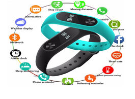 Foto van Horloge 2020 m2 smart watch fashion sport fitness tracker running bracelet step counting distance ca