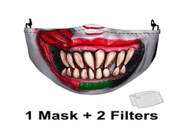 Foto van Beveiliging en bescherming new fashion halloween mascarillas printed washable reusable mask anti pol