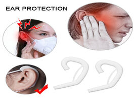 Foto van Huis inrichting 10pcs mask artifact comfortable silicone earmuffs analgesic reusable soft ear protec