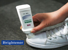 Foto van Huis inrichting brightener agent for white shoes sport cleaning repair restoration color change pain