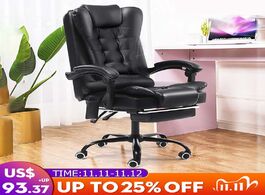 Foto van Meubels computer office chair gaming home leather executive swivel massage gamer lifting rotatable a