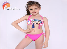 Foto van Sport en spel andzhelika children s swimsuit bikini personality girls child sports for tassel swimwe