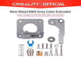Foto van Computer creality 3d new metal mk8 gray color extruder aluminum alloy block bowden 1.75mm filament f