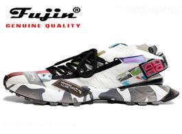 Foto van Schoenen fujin genuines quality women sneakers platform breathable comfortable shoes chunky ins styl