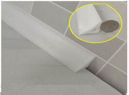 Foto van Bevestigingsmaterialen bathroom kitchen wall cabinet gap filling silicone threshold water dam self a