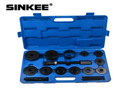 Foto van Auto motor accessoires 19 pc master front wheel hub drive bearing removal install service tool kit