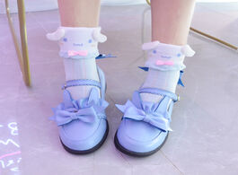 Foto van Speelgoed cartoon cinnamoroll melody girls butterfly socks short new cotton bow toddler tube princes