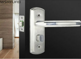 Foto van Woning en bouw wshyufei stainless steel silent door lock bedroom interior handle security mute house