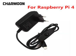 Foto van Computer 5v 3a raspberry pi 4 power supply type c adapter with on off switch eu us au uk charger for