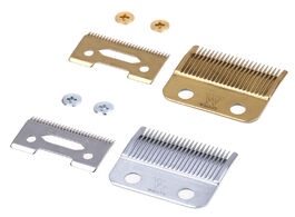 Foto van Huishoudelijke apparaten professional movable blade hair clipper high carton steel accessories golde