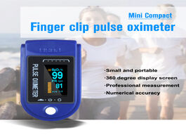 Foto van Schoonheid gezondheid 1pc blood oxygen monitor oled screen finger pulse digital oximeter saturation 