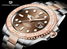 Foto van Horloge pagani design luxury men mechanical wristwatch top brand stainless steel automatic watch sap