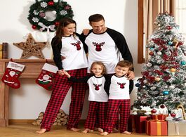 Foto van Baby peuter benodigdheden pajamas christmas family 2020 new winter pyjamas for adult kids homewear d