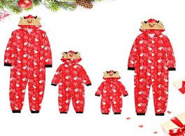 Foto van Baby peuter benodigdheden christmas 2020 romper family matching clothes pajamas sleepwear snowman ho