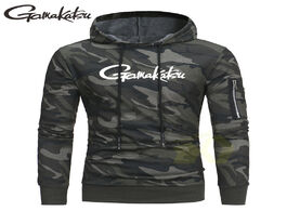 Foto van Sport en spel spring autumn camouflage hoodie sweatshirt men fishing clothing breathable shirts long