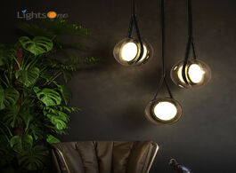 Foto van Lampen verlichting designer creative pendant lights personality restaurant bar small lamp bedroom be