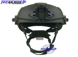 Foto van Beveiliging en bescherming military nij standard bulletproof helmet level iiia pe tactical ballistic