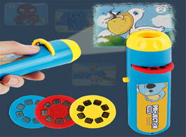 Foto van Speelgoed montessori toys educational interactive for children portable flashlight projection realis
