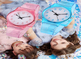 Foto van Horloge kids watches waterproof children watch with free shipping quartz small dial cute clock relog