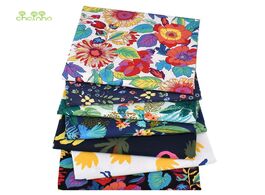 Foto van Huis inrichting printed plain cotton fabric gorgeous night series diy sewing quilting for baby child