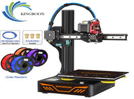 Foto van Computer kingroon kp3s 3d printer high precision printing upgraded diy kit tmc2225 driver touch scre