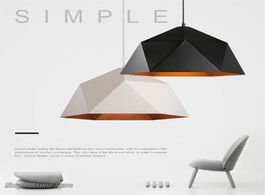 Foto van Lampen verlichting loft modern pendant lights industrial black white hanging lamp for living room ki