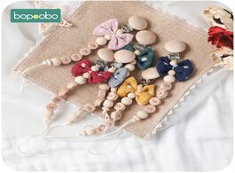 Foto van Baby peuter benodigdheden 1pc dummy pacifier chain clip soother nipples holder cotton cloth plush to