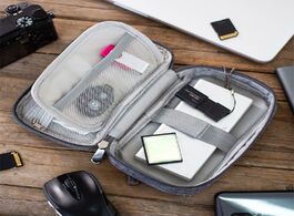 Foto van Tassen travel digital cable bag electronic accessories portable men wires charger power bank zipper 