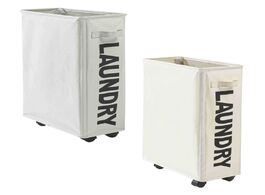 Foto van Huis inrichting aluminum frame laundry basket can be folded dirty clothes tall thin with brake funct