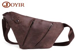 Foto van Tassen joyir high quality genuine leather men messenger bag casual crossbody fashion s handbag chest
