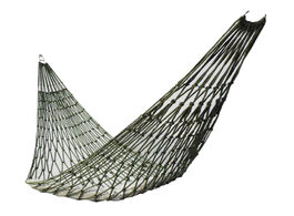 Foto van Meubels portable outdoor sport hammock camping mesh net for garden beach yard travel swing hanging b