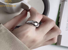 Foto van Sieraden xiyanike new fashion 925 sterling silver engagement rings for women minimalist geometric ha